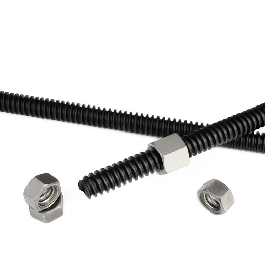 Jinchao screw T-shaped screw coarse thread Trm12m100 screw square buckle coarse thread screw coarse thread orthodontic T16*4*1 meter free 6 hexagonal nuts