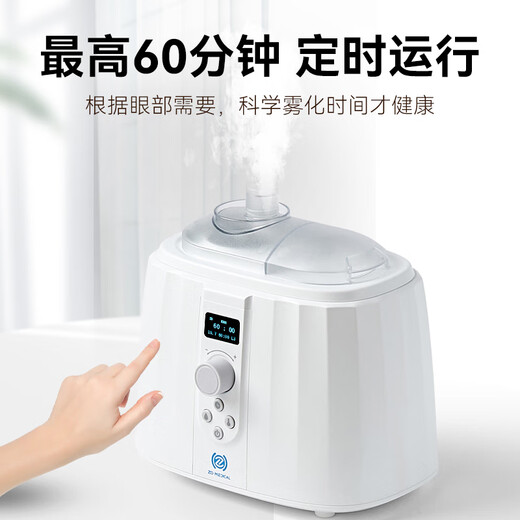执鼎慧明干眼症雾化仪眼部蒸汽热敷眼罩护眼干涩润眼蒸眼仪喷雾熏蒸机仪器 【大腔体+小腔体眼罩款】两个眼罩搭配效果好