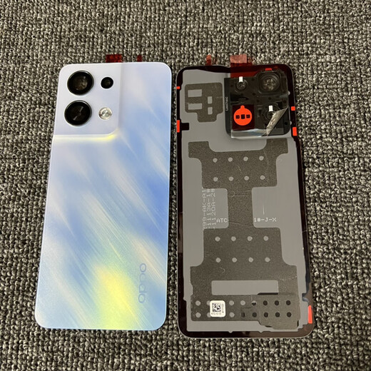 OPPO adapts to reno8 original disassembly back cover RENO8pro back case 8Pro+ original back cover mobile phone battery cover back case Reno8Pro+ Xiaoyaoqing disassembly back cover with frame lens case