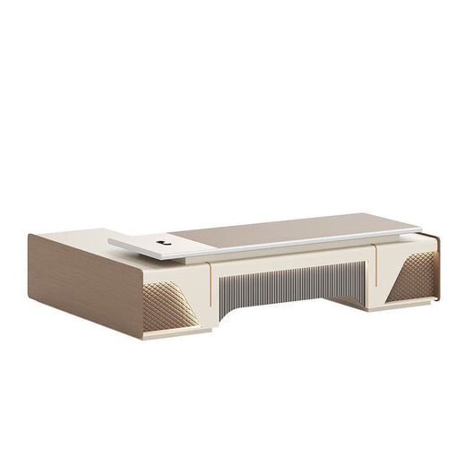 Boss table simple modern executive desk high-end executive desk table and chair combination new Chinese style light luxury single manager table 1.8 meters boss table