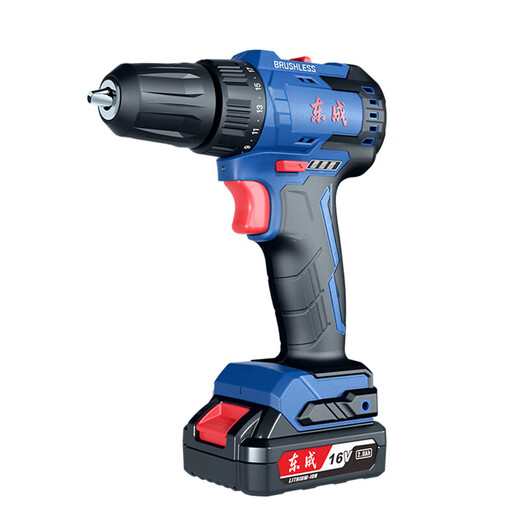 东成16V无刷电钻电动螺丝刀充电式家用电转钻锂电手电钻 24-10裸机(无电池和充电器 【16V