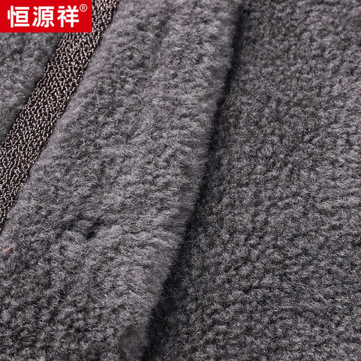 Abrigo de lana hengyuanxiang 100% lana para hombres 2024 otoño e invierno abrigo de lana nueva para hombres chaqueta de solapa para hombres gris m