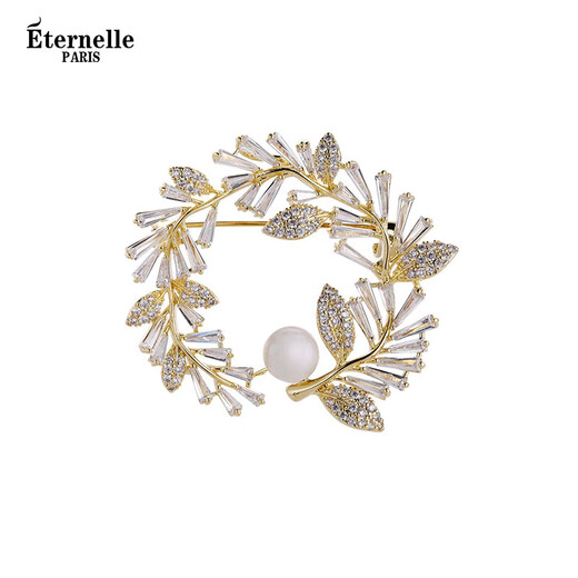 Eternelle French eternal original design high-end brooch 2024 new corsage suit collar pin versatile accessories