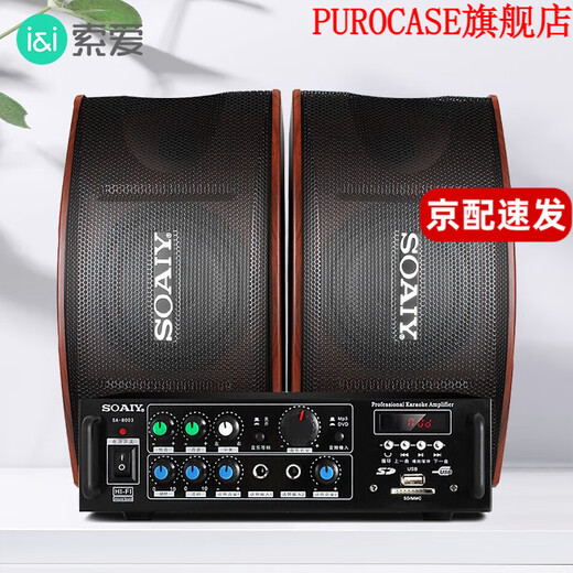 Sony Ericsson (soaiy) home KTV audio set conference audio KTV amplifier machine karaoke machine all-in-one stage audio 6.5 inch set