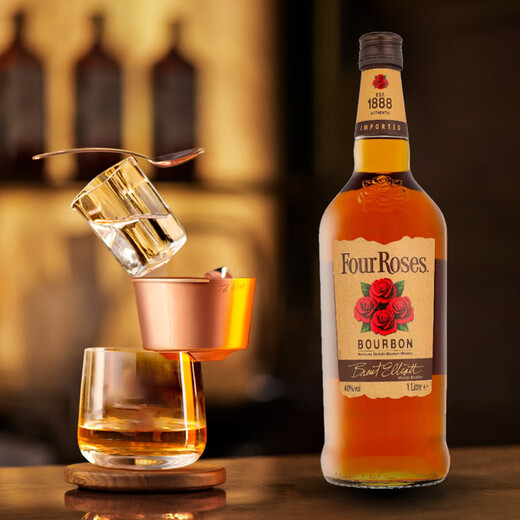 Four Roses Yellow Label American Bourbon Whiskey 1000ML 40% Imported Wine