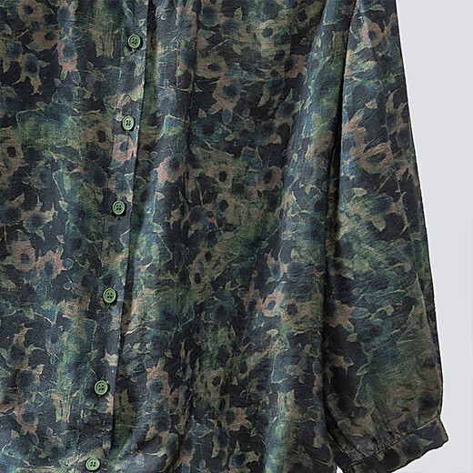 Camiseta de la solapa de la casa de Cypress 2025 Primavera y verano NUEVA CABLACIÓN Mujer Camiseta de temperamento casual de pecho s51b1047c