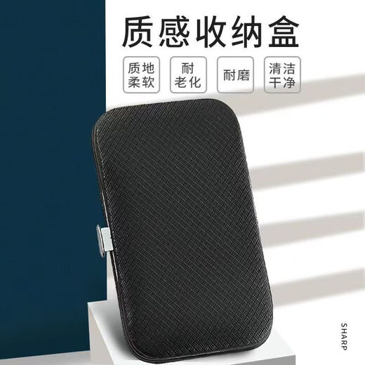 Pingteng Nail Clipper Set 8 Pieces Nail Clipper Household Ear Pick Ear Digging Set Pedicure Scissors Oblique Nail Clipper Dark Nail Clipper 8 Pieces