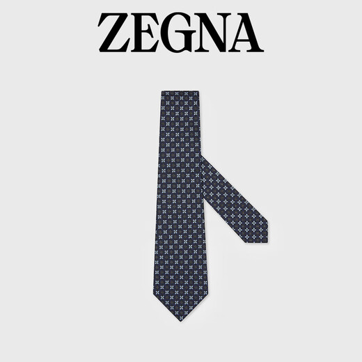 Zegna accessories midnight blue mulberry silk tie midnight blue ONE SIZE