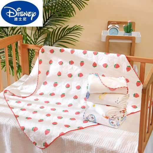 Disney Newborn Newborn Baby Quilt Newborn Baby Pure Cotton Warm Bag Quilt Cotton Bag Single Thickened Swaddle Candy Rabbit Comes with Hat and Belt