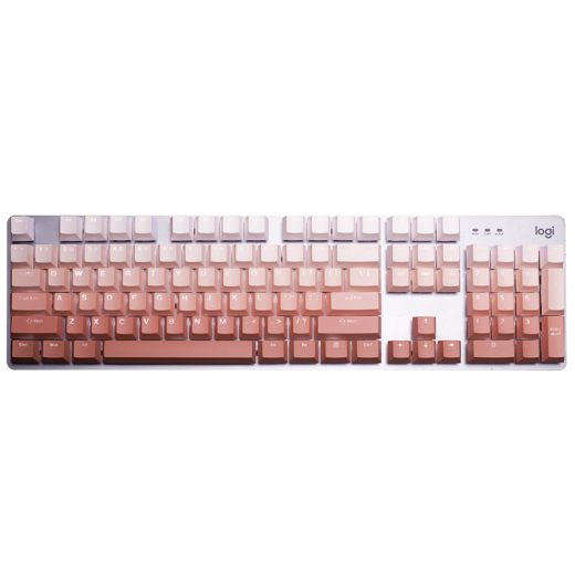 
Logitech K845 mechanical keyboard wired gaming e-sports computer office full size luminous 104 keys mouse keyboard set black myth Wukong K845 (crimson)-red axis