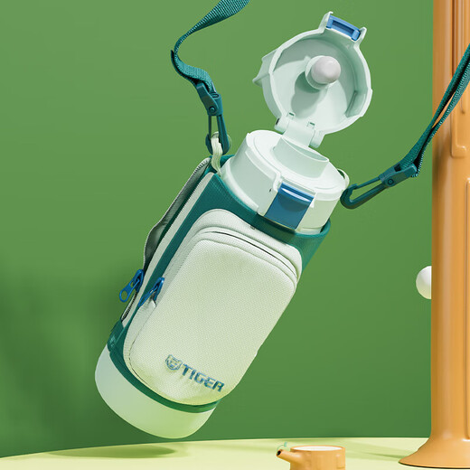 TIGER thermal insulation cup for students and children outdoor portable direct drinking cup with lid MTT-B50C-GM mint green 500ml