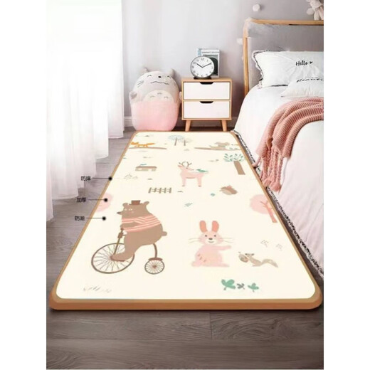 Klettern Bär Kinder gegen das Antiball-Pad verdickte Baby Nachtmatte Matte Matte Wohnzimmer Kletterkissen Nudelgeruch und Anti-Fall ohne Formaldehyd 1 cm dicke 3C zertifiziert ohne Formaldehyd 50 cm x180 cm