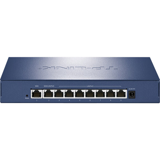 TP-Link Full Gigabit POE-AC Integrierter Router drahtloser Panel-Decken-AP Ganzhaus AC-Management-Controller für Unternehmensgrade 5 Port 9 Port 10 Port 16 Ports Optionales TL-R5009PE-AC/9 Port 2.5G/115W
