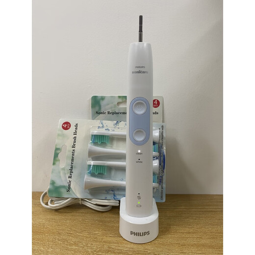 适用HX680HX686飞利浦声波微瑕手柄充电器电动牙刷智能除牙菌斑清洁 黑色684主机+原充+3国刷