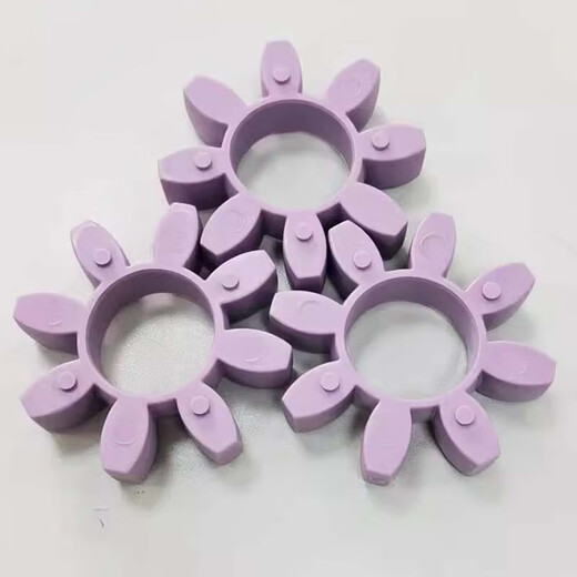 XMSJGongtu联轴器缓冲垫空压机八角联轴胶连轴胶梅花垫圈梅花垫片 GR3880*38*18 8瓣