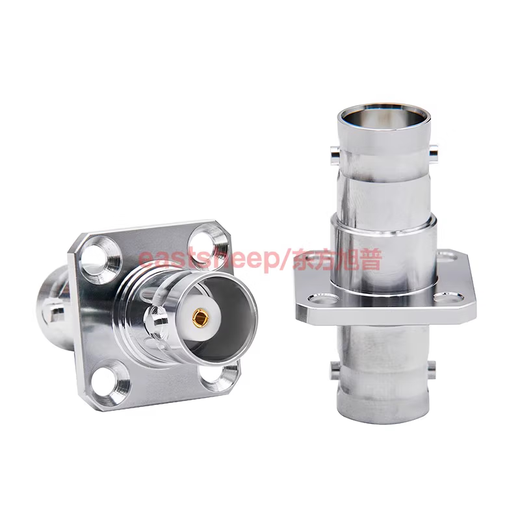 Dongfang XUPU RF Conector BNC-KFK Q9-KFK Panel de brida de 4 hoyo FIJA BNC-KFK BNC-KFK