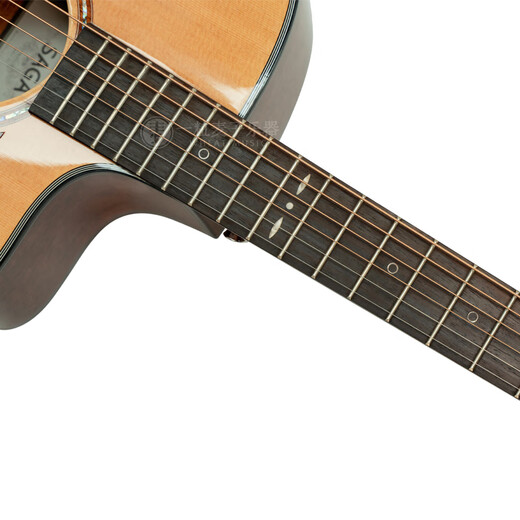 Saga (SAGA) SF830 veneer folk acoustic guitar, beginner advanced male and female students, add vibration shock electric box 41 inch SF830GC, original wood color, original sound