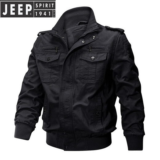 JEEP SPIRIT品牌男装男士德国执政官飞行员外套男夹克二战美军军迷战术外套 9903迷彩色(薄款) 165-180斤 建议 3XL
