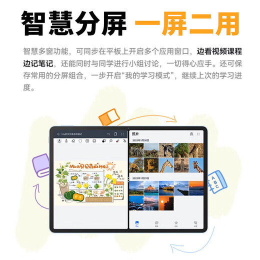 GUNCAKU's new Samsung screen 16+1024G ultra-thin tablet computer 4K ultra-clear full-fitting screen full Netcom 5Gwifi gaming office learning two-in-one tablet Pad brand new powerful ten-core A5/blue model 1TB version + free gift package + with Bluetooth keyboard + Bluetooth headset