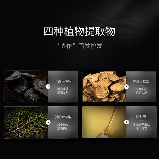 博滴（BodyAid）防脱健发洗发水固发洗发乳清爽洗头膏生姜精华洗发露300ml*2