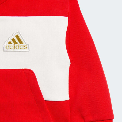 Adidas (Adidas) Ropa para niños Baby 24 Spring Boys Sports Sworts Sweets Sweets Casual Foot Foots traje JF3881