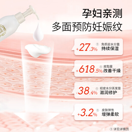 Mama&Kids Japan imported stretch mark oil care cream for pregnant women during pregnancy, pre and postpartum, for stretch marks 470g, value selection 470g