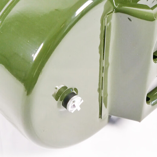 Hasdick gasoline barrel vertical flat barrel 10L thickened oil storage barrel diesel kettle portable iron barrel motorcycle spare fuel tank HKW-157