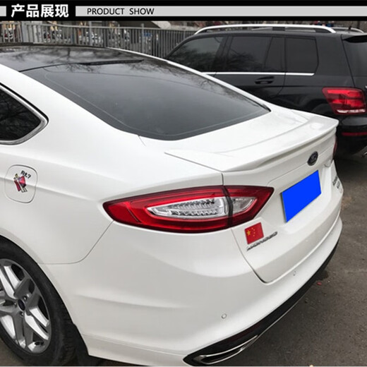 Litian is specially used for Mondeo rear spoiler modification, 1321 models new original sports luxury 17181920 models without modification, 17-21 models Tanzanite blue original car paint