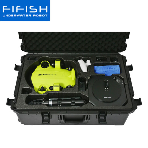 Fiftish Fin Source Technology V6S2.0 Professionelle Unterwasserdrohne 4K High Definition Camera Tubmersible Visual Fernbedienung Rettung und Salvage-U-Boot Intelligent Shooting Robot V6S2.0 Enterprise Set
