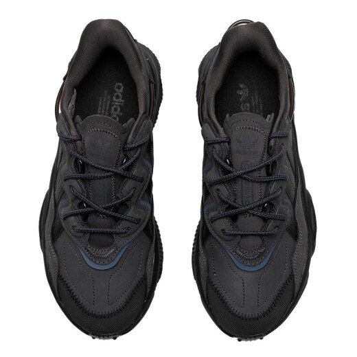 ADIDAS Clover Shoes Women's Shoes Men's Shoes 2025 Spring New informal Breathable Dad Shoes amortiguando y cálidos zapatos deportivos Gy9926/cuero Upper/gris oscuro/trébol de tres hojas 36