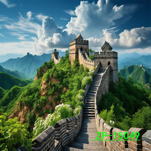 
Great Wall Hongyun Dangtou Background Clothing anchor Internet celebrity live broadcast room 3D three-dimensional live broadcast photo background old head hanging cloth ZP-13579 2.5 meters wide + 2.5 meters high