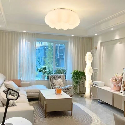 Lámpara de pie sala de estar falda de hierba sofá sala de estar pequeño apartamento algas familia de algas en estilo japonés 21 piezas - Xiao Ai compañeros de clase + control remoto