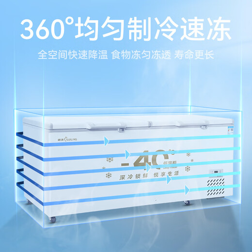 
Sui Ling Freezer Commercial Freezer Ultra-low Temperature Freezer-40/-60 Horizontal Quick Freezer Tuna Frozen Commercial Freezer Seafood Refrigerator Horizontal Freezer New Product [-40 Level 1 Energy Efficiency 753L]BD-828DW