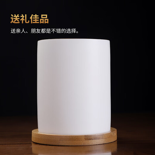 Oriental Earthen Ceramic Holder Study Ornements, les cadeaux de la journée des enseignants, Thanksgiving, les enseignants et les camarades de classe peuvent personnaliser les souvenirs, le porte-stylo. Prospérité [y compris la base. Boîte-cadeau]