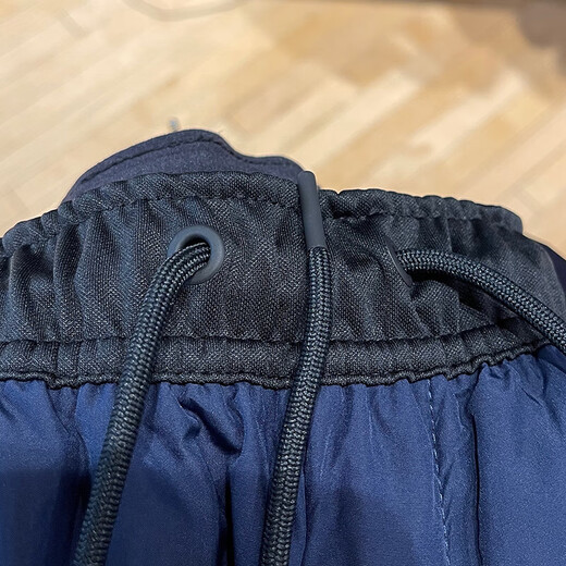 耐克（NIKE）运动裤男裤春秋季新款休闲裤梭织保暖宽松小脚裤长裤FB8602-084 FB8602-010黑蓝拼接 L