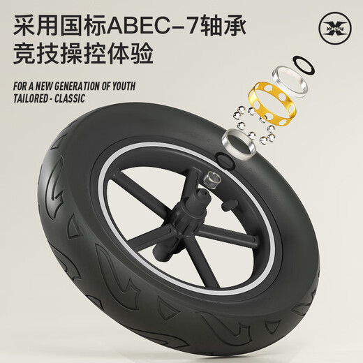 小猪酷琦（XIAOZHUKUQI）儿童平衡车滑步车1-3岁两轮自行车3-6岁宝宝滑行车1-3-5岁无脚踏 1寸 白色