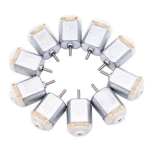 Micro 130 small motor DC motor 3V motor four-wheel drive toy fan DIY model 2.0 shaft 10 pieces