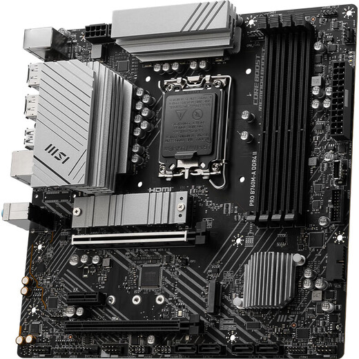 微星 B760 Z790 主板 搭 英特尔 i5 主板CPU套装 板u套装 PRO B760M-A DDR4 II i5 14600KF
