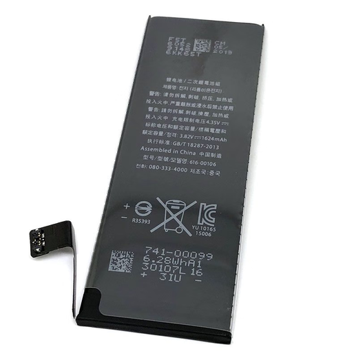 Convient pour Apple iPhone 4 4S 5 5S 5C SE 6 1624mAh Apple 5SE / SE