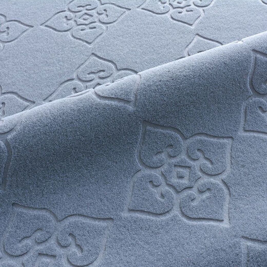 Xuxian door mat door mat entry door carpet foot mat kitchen anti-slip and oil-proof household long strip full-cover absorbent mat stain-resistant gray stripes 180*250 cm