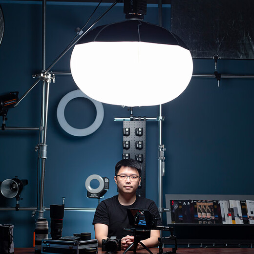 Godox Baorongkou lantern soft light ball 65cm quick-loading soft light cover photography live studio photography folding portable spherical soft light box