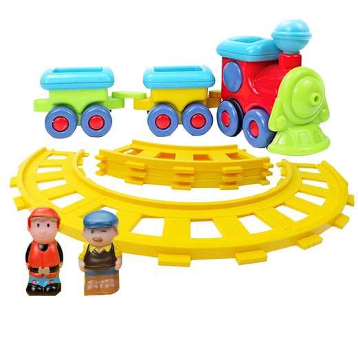 KDT Baole pour enfants Train Children's Electric Toy Car Baby Baby Effect Splicing Car 1 à 4 ans