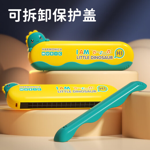 Ruxi Harmonica Enfants 6-12 ans Bébé de canard jaune jouant des instruments de musique pour débutants