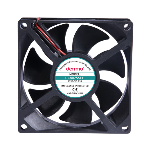 DEMMA DC-Lüfter 12 V/24 V kleiner Axialventilator 12038 Schrank-Lüfter Schaltschrank DC-Lüfter 9225 Kugel 12 V