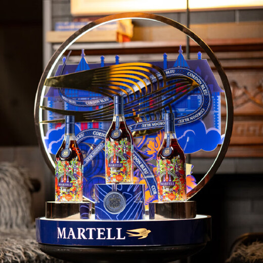 马爹利 蓝带 干邑 白兰地 洋酒法国进口 蛇年礼盒  700mL