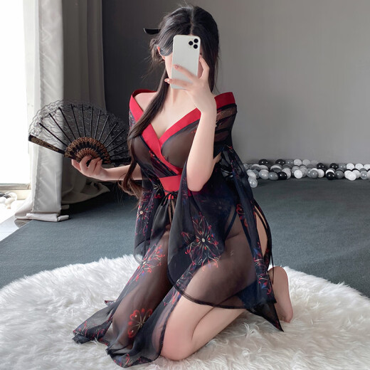 霏慕日本和服睡衣情趣内衣日系女性感刺激高档女仆小胸大码美女sm汉服 6628日式【和服系带腰封内裤】古风羞耻后可入前吃 衣服房事露出外出可穿夫妻诱惑炮姐穿搭方便老公吃