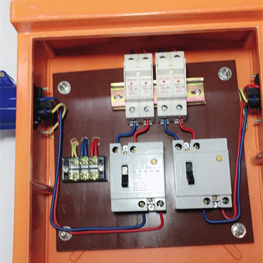 Explosion-proof Fiberglass Distribution Box Level 3 Construction Site Temporary Mobile Electrical Box Portable 220V Work Support Customization