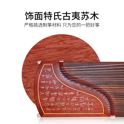Dunhuang Brand Guzheng 694t Modèle de calligraphie naïf Yuanyun Teshi Ancient Yi Suu Guzheng Instrument de musique ethnique 694t Calligraphie