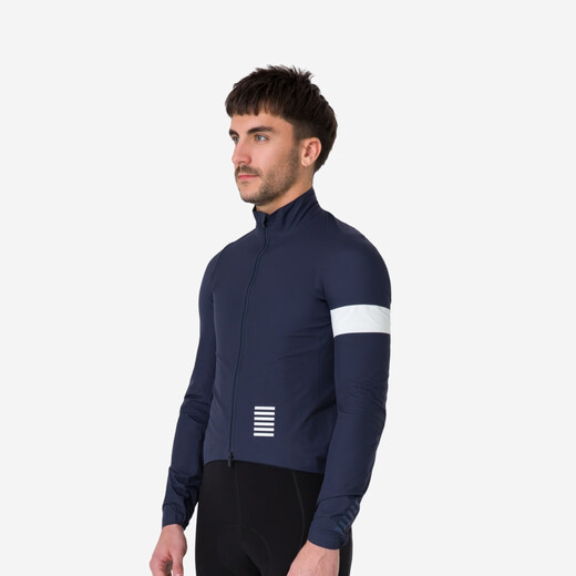 Rapha offizieller Herren-Pro-Team-Wettbewerb Gore-Tex Windfest wasserdichte und luftdurchlässige Radfahrerjacke grau-blau m