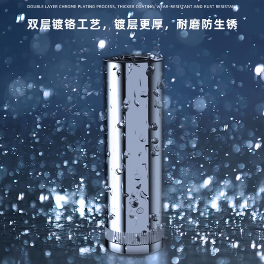 
Extended sleeve 3/4 Xiaofei 3/8 Zhongfei 1/2 Big flying hexagonal sleeve head angle sleeve head sleeve Zhongfei Zhongfei 3/88.0mm (model 12401)